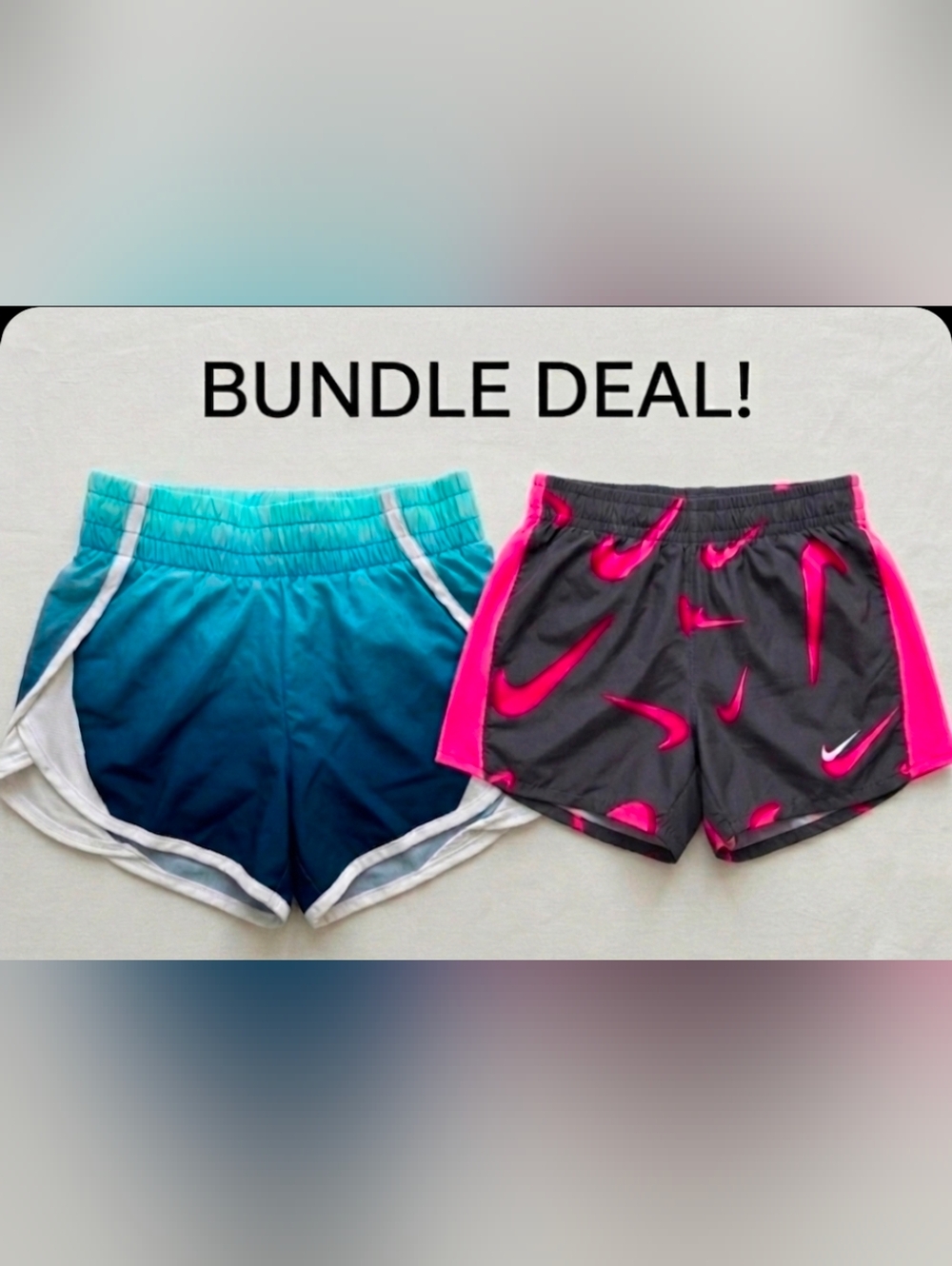(SOLD)Nike & Athletic Works Performance Shorts Bundle